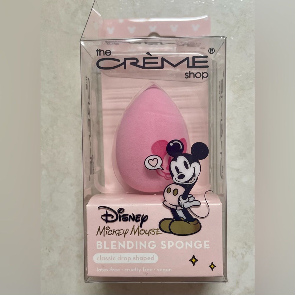 The crème shop Disney Mickey Mouse Makeup Blending Sponge Limited Edition NIB